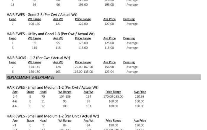 Sheep/Goat Report Oct 28 2025 page 2